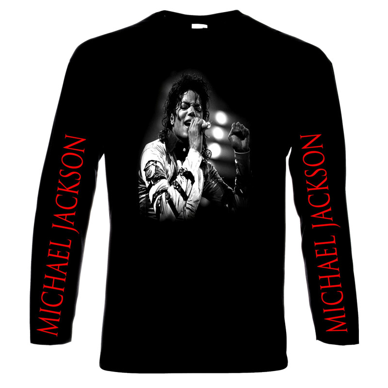 Блузи с дълъг ръкав Michael Jackson,Майкъл Джексън мъжка тениска,блуза с дълъг ръкав, 100% памук, S дo 5XL